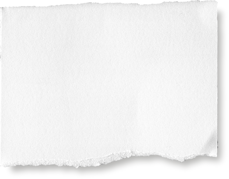 Isolated Torn Paper